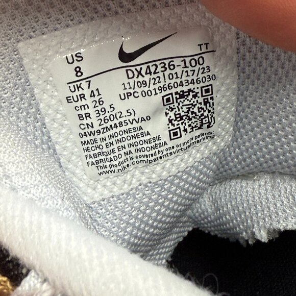 Nike Air Max 95 Icons Yellow Strike Mens Running Shoes DX4236-100 VNDS Sz 8 - Picture 7 of 7